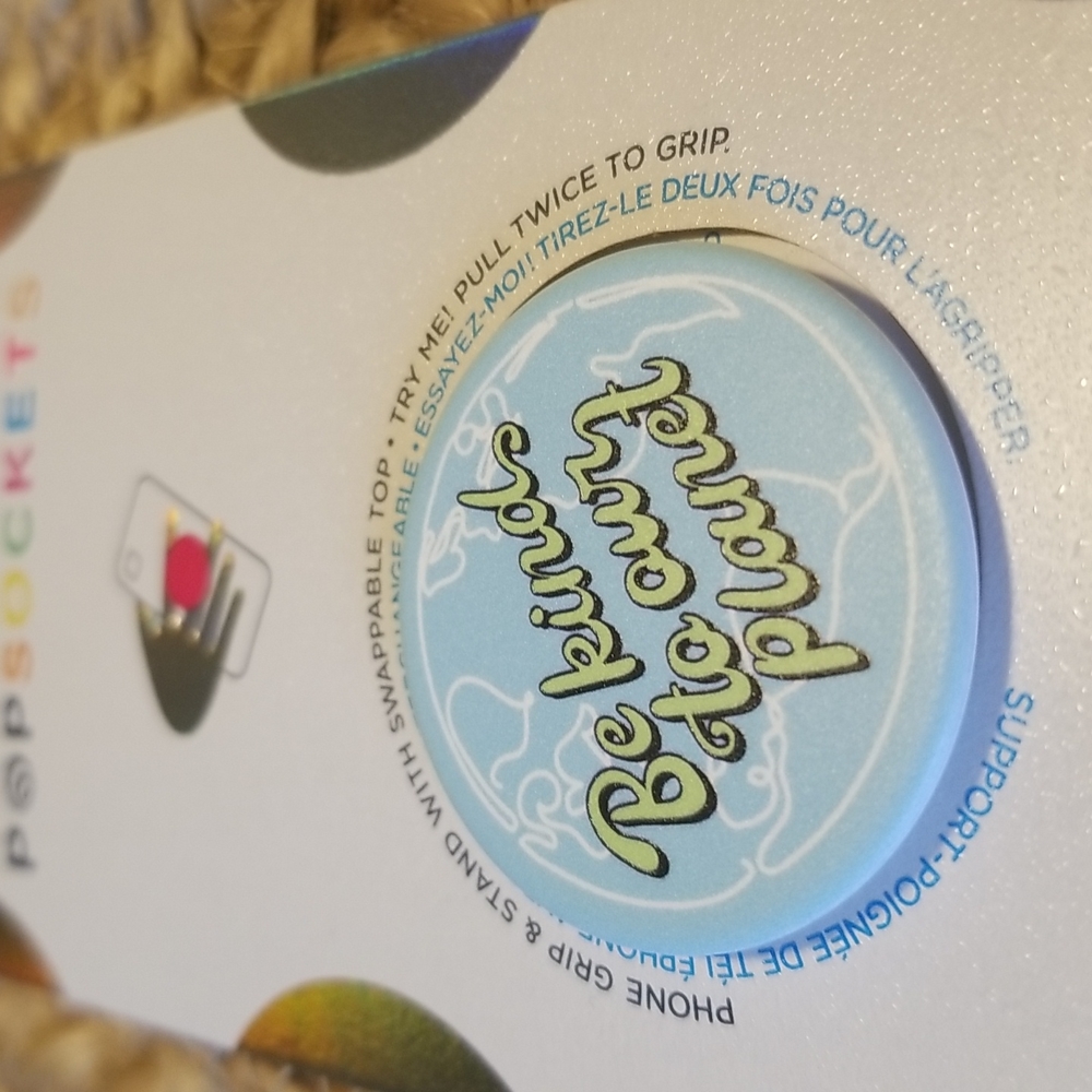 Be kind to Earth Popgrip NEW